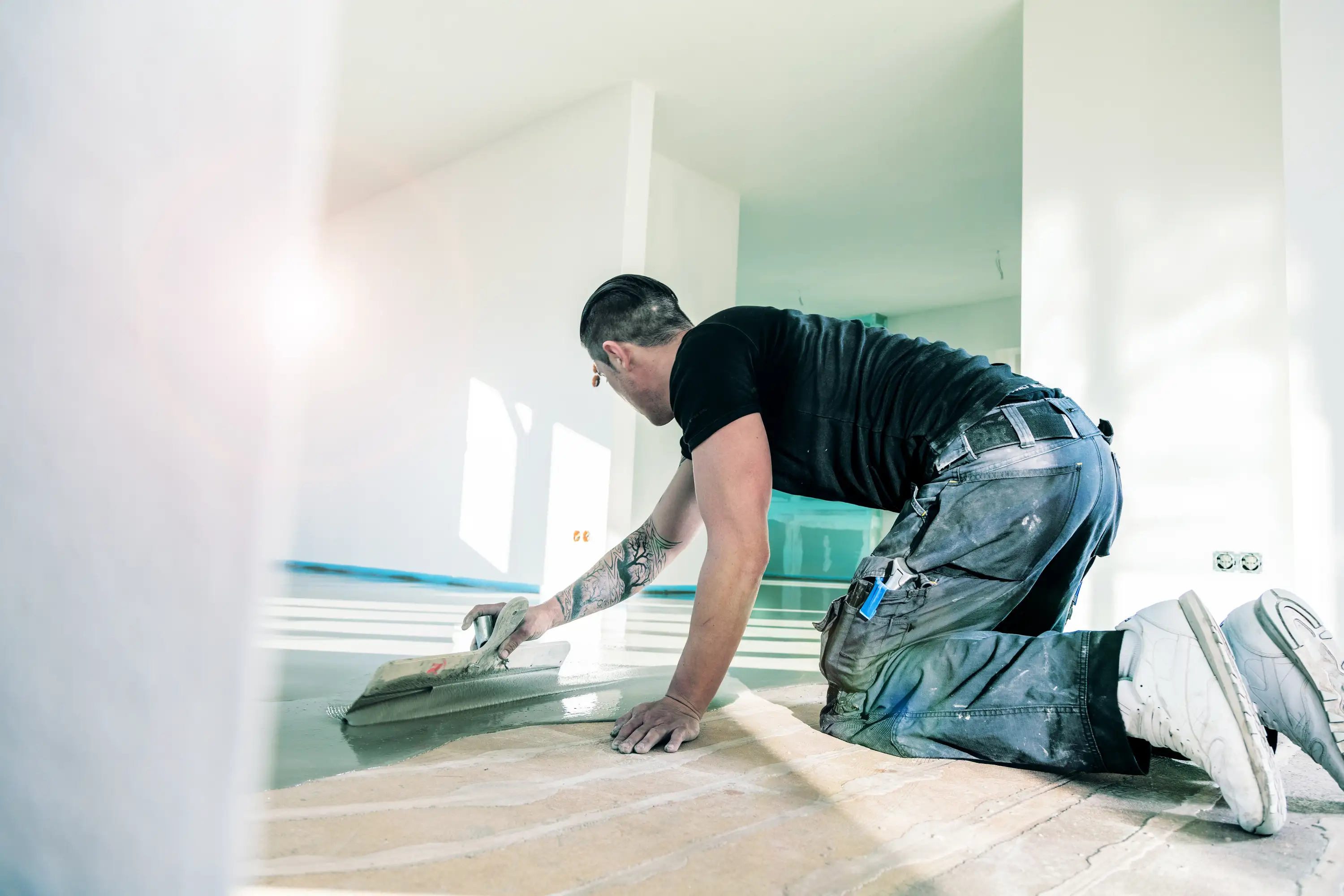 Team van Schildersbedrijf Den Haag aan het werk